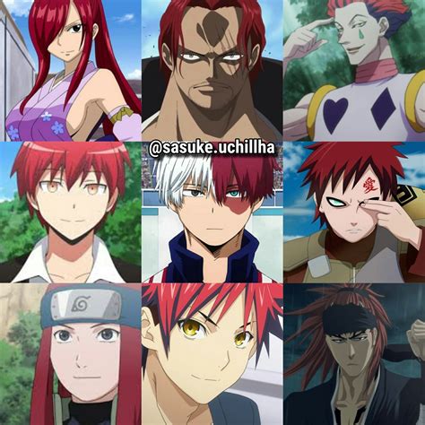 anime characters with red hair|The Best Red.